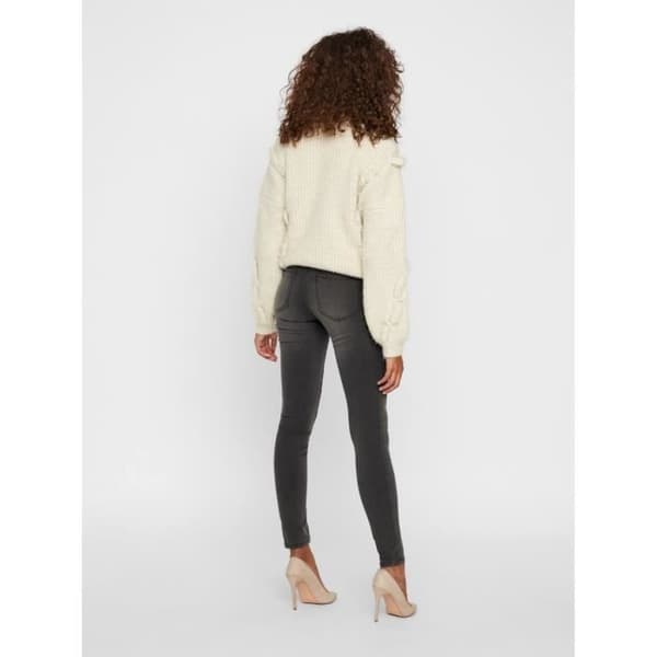 Vero Moda vmtanya 207 damjeans - mörkgrå denim - Mx30