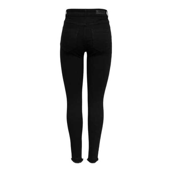 Damjeans - Only - Blush life - Svart - Normal storlek - Sträckbar