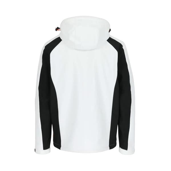 Softshell-jacka Herock Trystan - vit/svart
