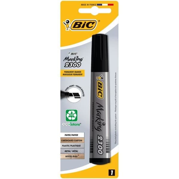 BIC Permanent Marking Marker 2300 Svart