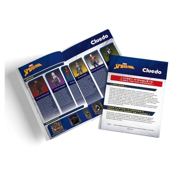 CLUEDO Spider-Man - Brädspel - VINNANDE RÖRELSER