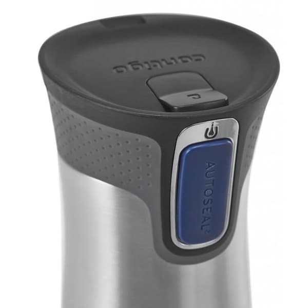 Termosflaska - Contigo Westloop - Autoseal - 470ml - Rostfritt stål - Silver