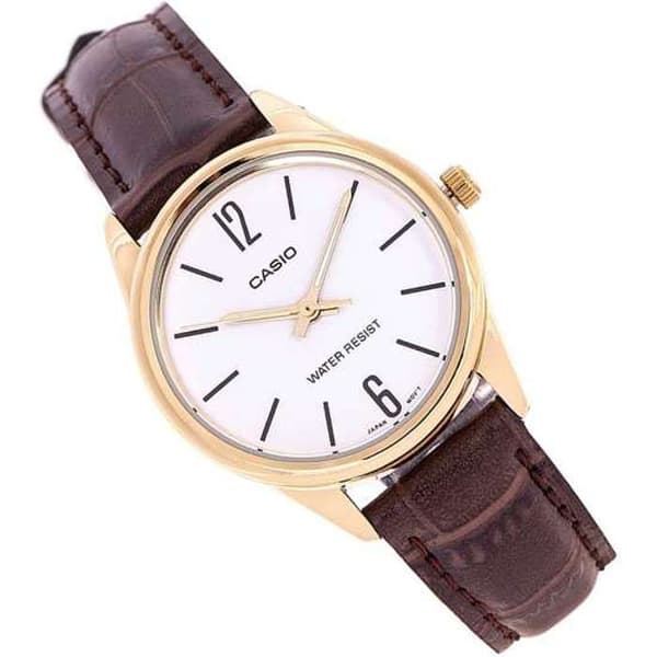 Klocka - Casio - LTP-V005GL-7B - Guld - Metall - Kvarts