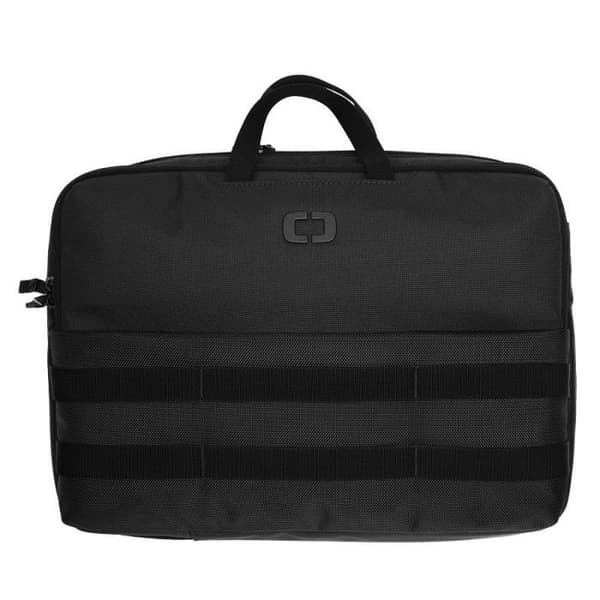 Ogio Pace Pro 10L dokumentväska – polyester 600D/1680D, fack för 15" dator, svart