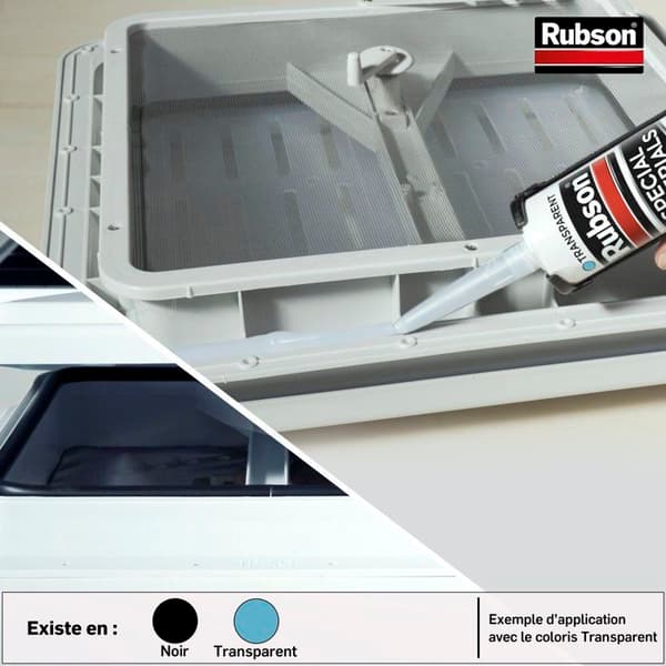 Mastic - RUBSON - Special Materials Auto-Båtar - Svart - Patron 280ml