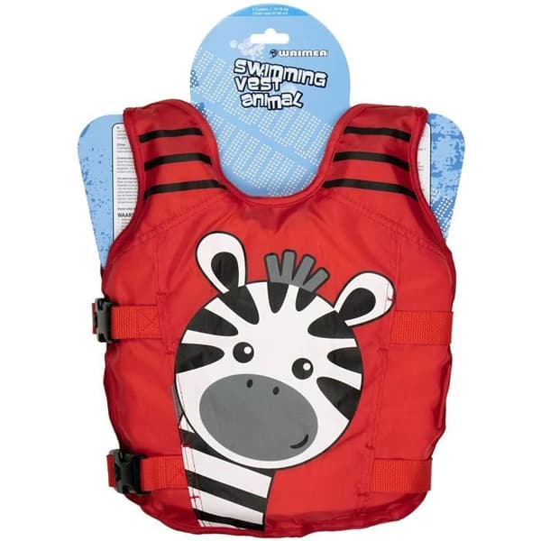 Simväst för barn - 2-3 år - 15-19 kg - Röd