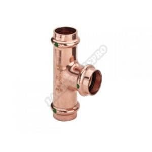 Té koppar för pressning diameter D42x28x42 modell 2418