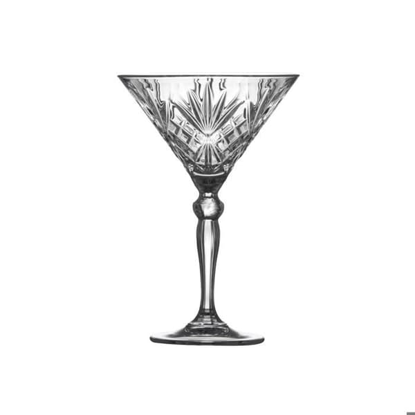 Cocktailglas - MORSØ - Melodia - Set om 4 - Transparent - Ljusreflexer