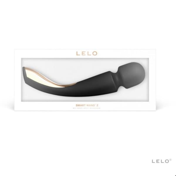 LELO SMART WAND 2 STOR Svart silikonvibrator