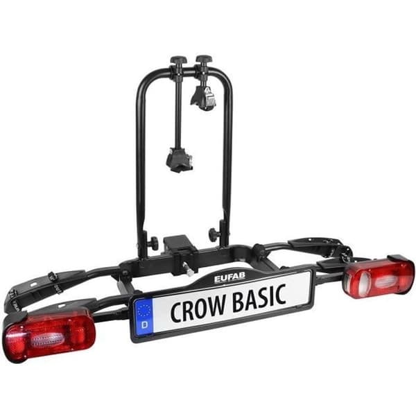 EUFAB Crow Basic cykelhållare - 2 cyklar (kompatibel med elcykel)
