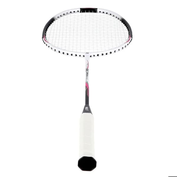 Badmintonracket i kolfiber isometrisk + fodral NILS NR305