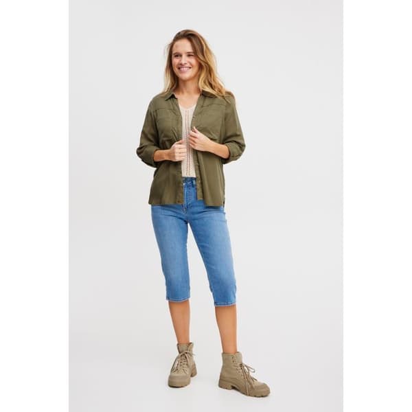 Kvinnors skjorta Pulz Jeans Brooklyn