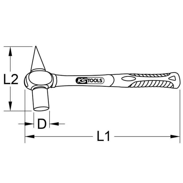 Sclérometer KS Tools 964.2032 – 1 styck