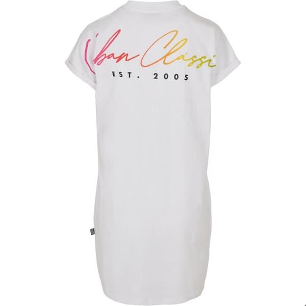 T-shirt klänning dam Urban Classics Rainbow GT