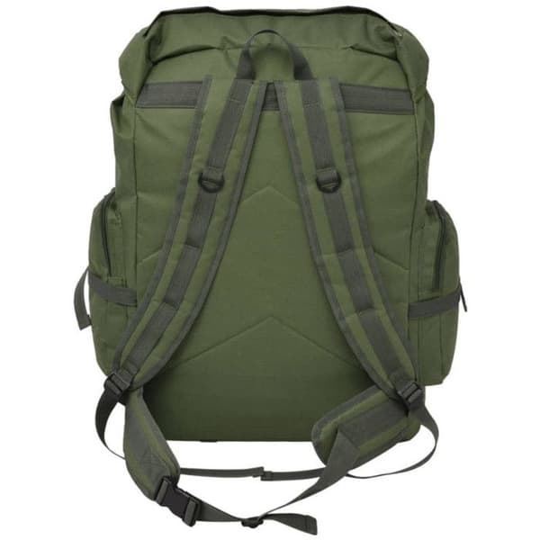 vidaXL Army Style Ryggsäck 65 L Grön