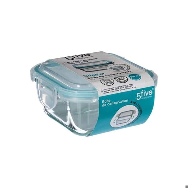 Förvaringsburk glas "Clipeat" 0,33L - 5 five simply smart