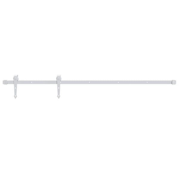 Verktygssats - 183 cm - Pulverlackerad stål - Vänster skjutdörr - Vit