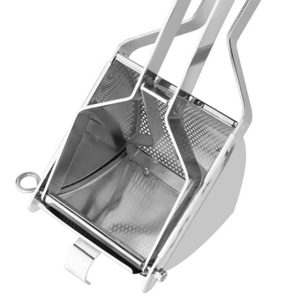 Potatispress - Vogue - Inox - Lätt att använda - Diskmaskinssäker - Grå