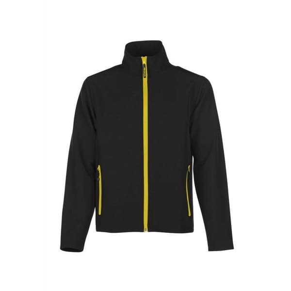 Bicolor Softshell Jacka Penduick Magellan Herr - Svart / Gul