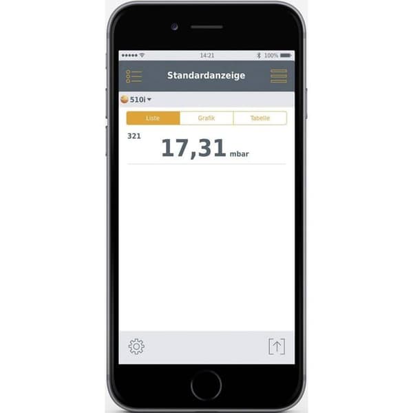 Tryckmätare testo 510i Smart Probes