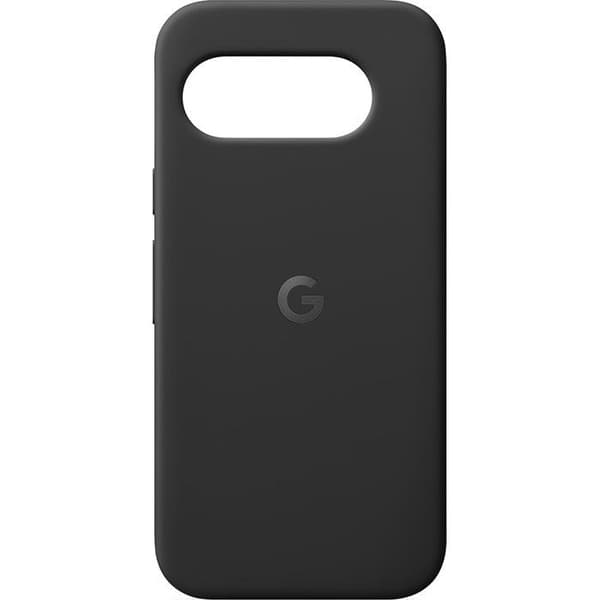 Svart silikonfodral för Google Pixel 9a
