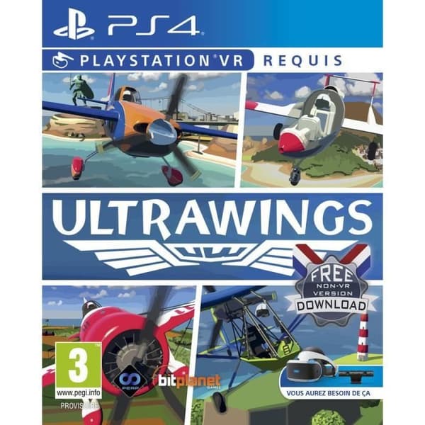 UltraWings VR Spel PS4 (PSVR krävs)