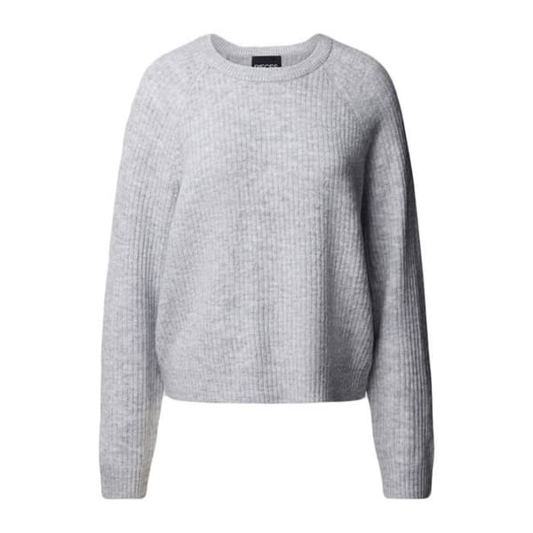 Pull Olla mjuk ribbad tröja dam PIECES