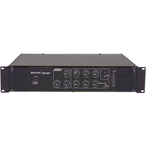 Omnitronic MP-120 ELA förstärkare svart