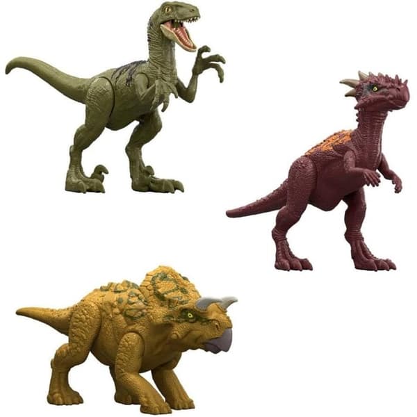 Jurassic World - Sortiment av överraskningsfigurer med dinosaurier