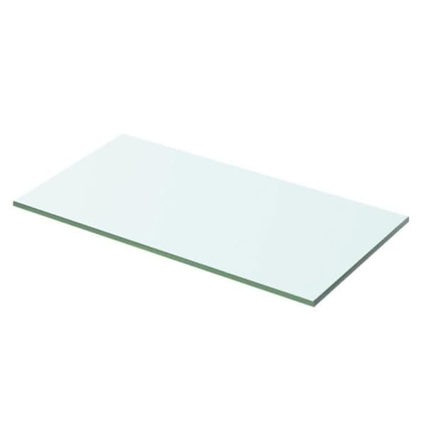 vidaXL Hyllpanel Klarglas 50 x 20 cm