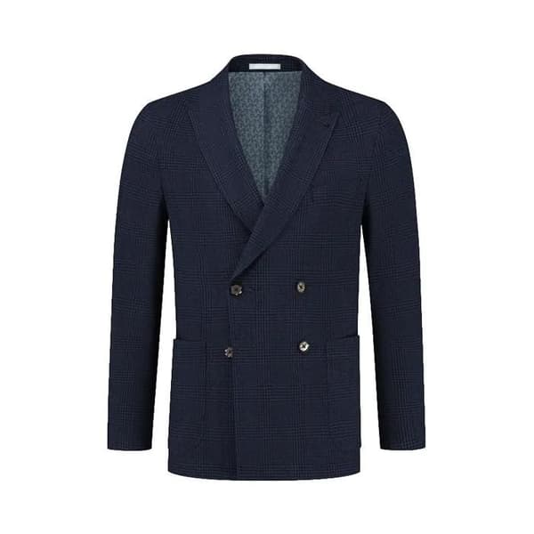 Rutig strukturerad blazer Michael Kors Glenn DB