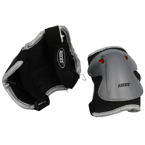 Rullskateboard skyddssats Tripack basic jr blackgrs - Eurotop/roces
