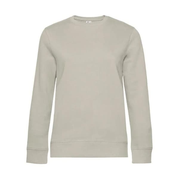 B&C Queen rundhalsad sweatshirt för kvinnor