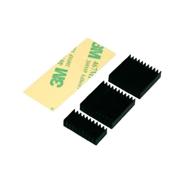 TEKO kylsats för Raspberry Pi - 19x19x5mm kylflänsar - TEKO Brand