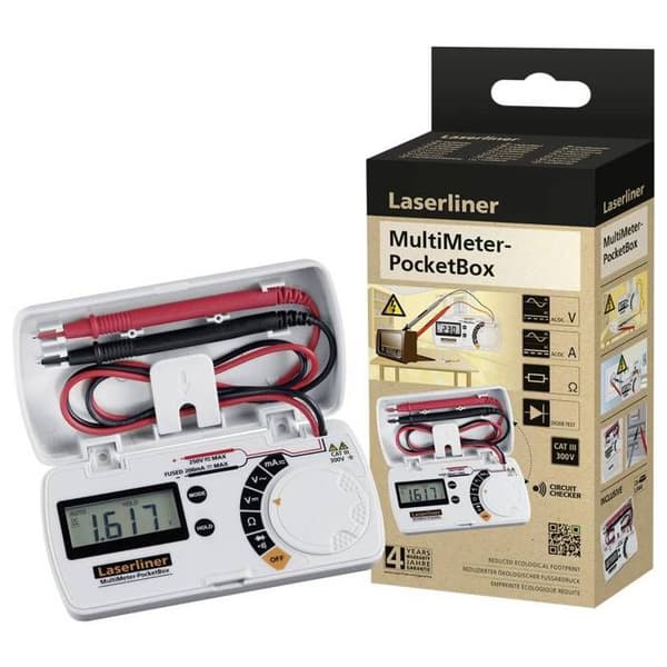 Laserliner MultiMeter-PocketBox Multimeter