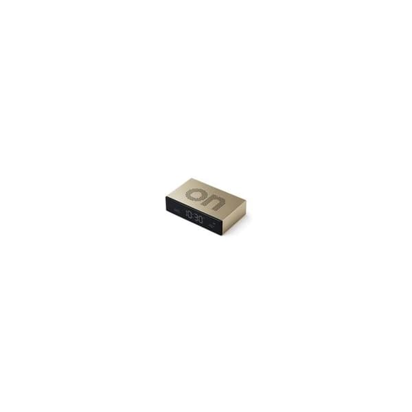 Lexon Flip Premium Gold väckarklocka vändbar
