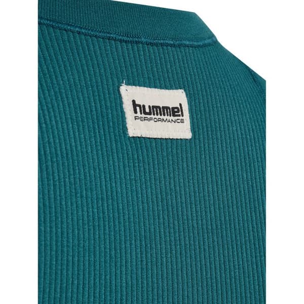 Sömlös ribbad damlinne Hummel Pulse - balsam