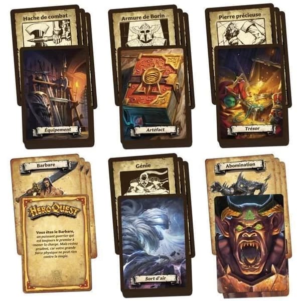 Heroquest Spelsystem Första Ljus, brädspel, Avalon Hill
