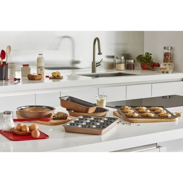 TEFAL Muffinsform 12 st Airbake - 29x41 cm - Stål
