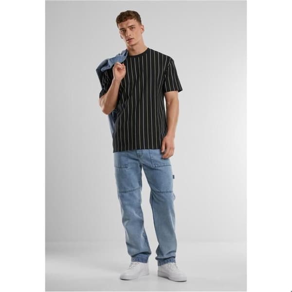 T-shirt dam Urban Classics Tryckt Rand