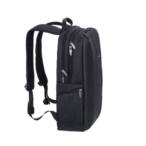 Ryggsäck - RIVACASE 15.6" - Polyester - Syntetiskt läder - Dragkedjefack