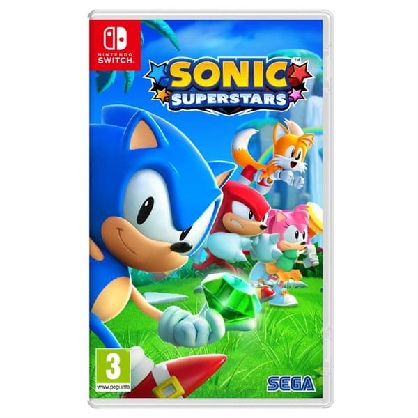 Plattformsspel - Sonic - Sonic Superstars - Nintendo Switch - 2D-äventyr - Emerald Powers
