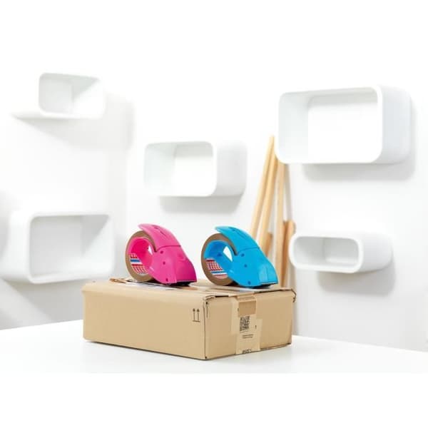 TESA Manuell dispenser + Rulle - 50m x 48mm - Rosa