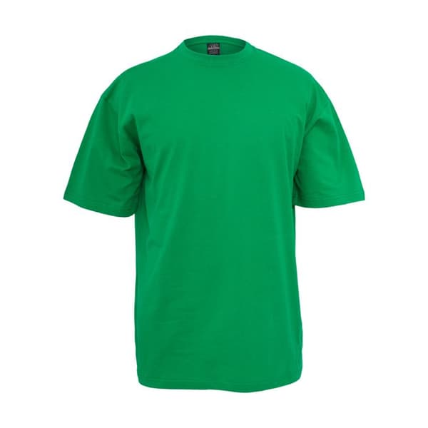 T-shirt - URBAN CLASSICS - Basic Tall - Blå - Korta ärmar - Rundad hals