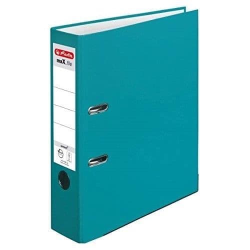 Mapp - HERLITZ - maX.file - A4 - 8 cm - Karibiskt Tur - Plast