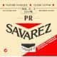 Klassisk gitarrsträngsats - SAVAREZ - 500PR - Corum Red - Normal Gauge - Rectified Nylon Diskant