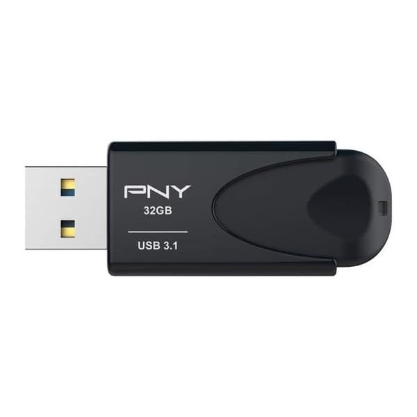 Flashminne - ATTACH - 4 3.1 - 32 Go - USB 3.1 - Svart
