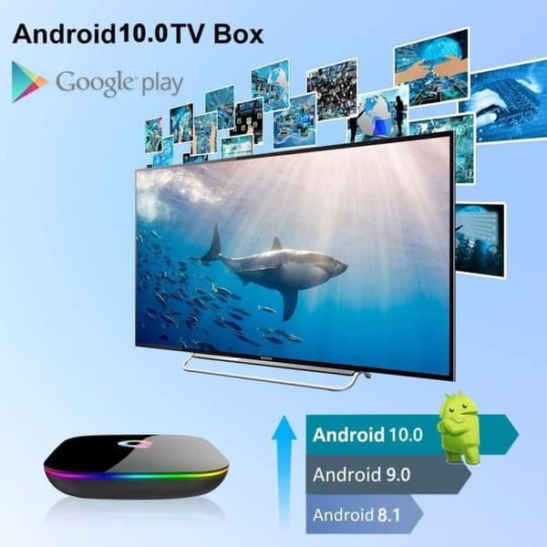 Android TV-box - GENERIC - Q Plus - 4GB RAM - 32GB ROM - H616 Quad-Core - 6K