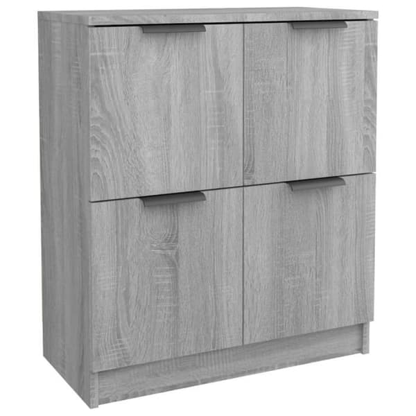 Buffé - VIDAXL - Sonoma - 4 Dörrar - Ingenjörsmaterial - Nutida