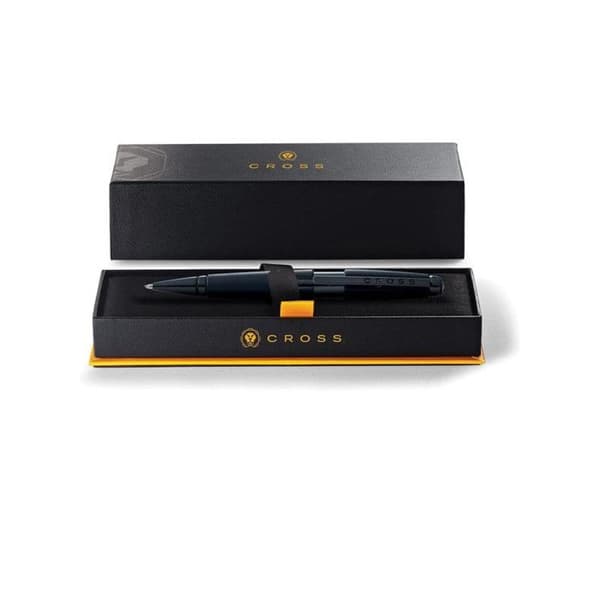 Rollerpenna - Presentset - Matt svart metallkropp - Medium spets - Cross Edge Rollerball